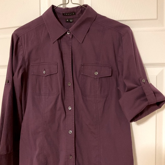 Theory fitted button-down - Picture 3 of 5